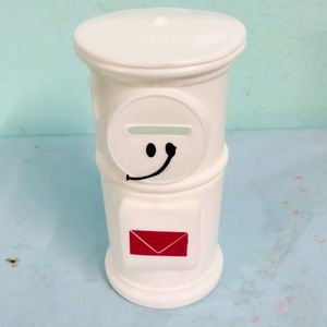 Post Box For Savung Money White