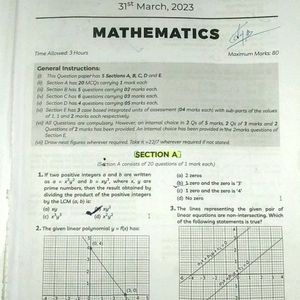 CLASS 10 CBSE ONE SHOT QUESTION BANK MATHEMATICS