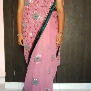 Heavy Work Saree