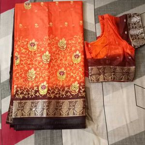 Saree With Blouse