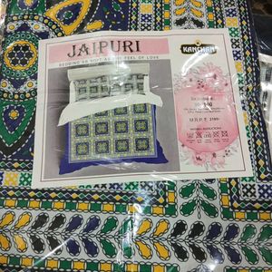 Jaipuri Print Bed Sheet