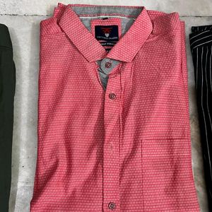 MIX BRAND COTTON SHIRTS SIZE - 38