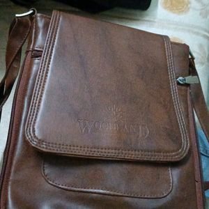 Unisex Sling Bag Brown