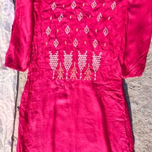 70 % Off Gorgeous Pink Kurta And Plazo