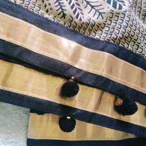 Black Partywear Dupatta