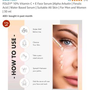 Foley Vitamin C Face Serum