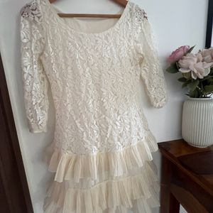 Beautiful White Lace Dress Bought It From Thailand