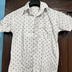 PRINTED COTTON SHIRT FOR BOYS