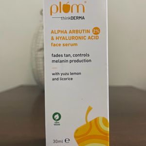 Plum Hyaluronic & Alpha Arbutin Face Serum New