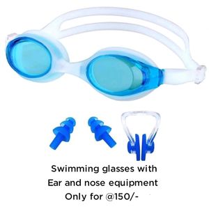 Brand New Swimming Glasses With Ear&Nose Equipment