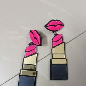 Lipstick Earring