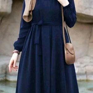 New Trandy Simple Burkha Abaya With Belt 👌😍