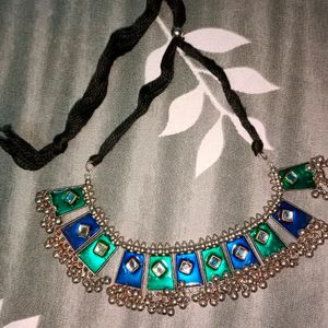 Heritage Heirloom Ethnic Enamel Choker