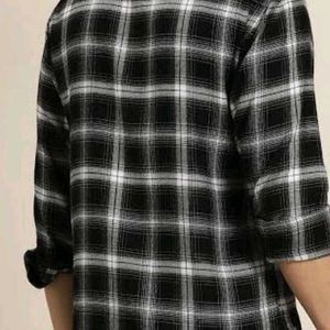 Black and White Checks Shirt