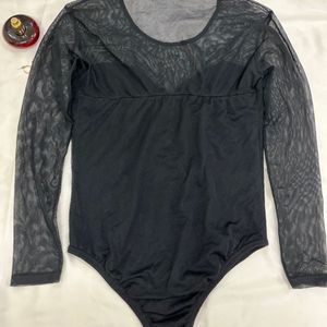 Net Black High Quality Bodysuit