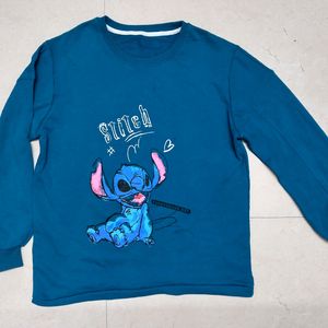 Sweatshirt Teal Blue Colour