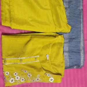 AKS Kurti Set From AJIO