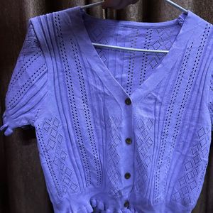 Knitting Top Only One Time Wear