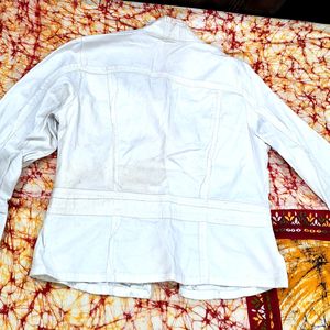 Beautiful White Jacket For Women