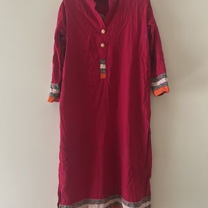 Beautiful Kurti 40 Size Collard Full Sleeves