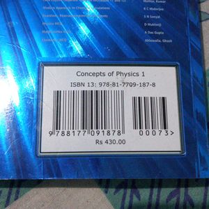 Concepts Of Physics Part 1