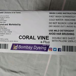 Bombay Dyeing Double Bedsheet