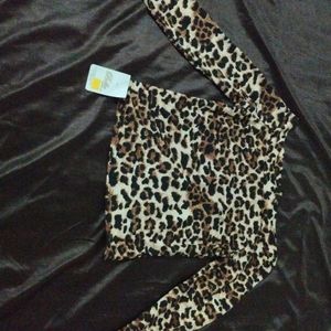 Tiger Print Top