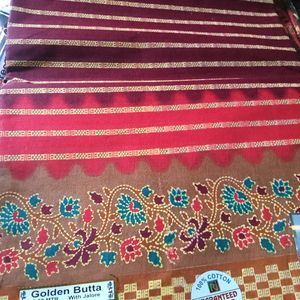 Cotton Saree 5.50 M