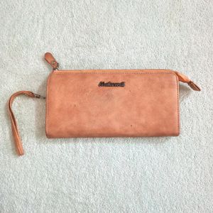 Women Peach Wallet For Daily Use