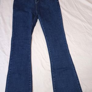 Blue Denim Jeans For Ladies