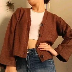 Brown Cardigan