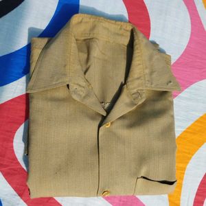 Mens Khaki Shirt