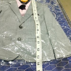 Grey Suit For Baby Boy 6 To 9 Months