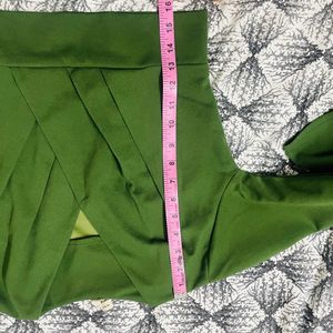 Stylish Bell Bottom Style Green Coord Set