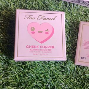 TOO FACED CHEEK POPPER BLUSHING HIGHLIGHTER