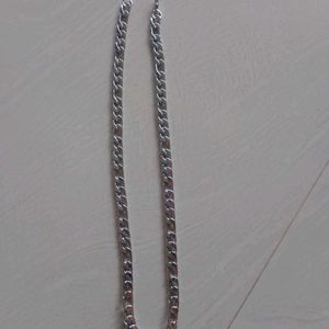 Silver Steel Chain For Boys