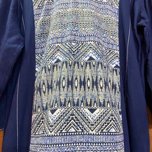 Navy Blue Kurta