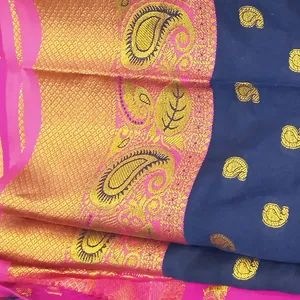 Cotton Silk Saree_festive Wear