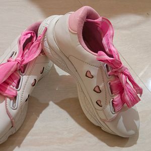 Attractive Woman Casual Shoes