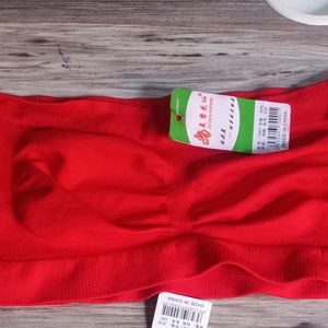 Tube Bra Red Color