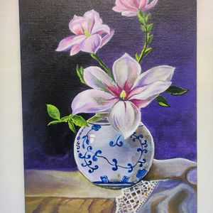 Flower Canvas Painting