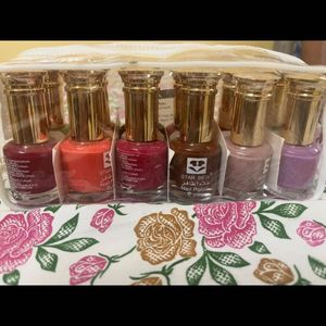 Imported 12 Color Nail Paints From Dubai