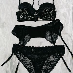 3 Piece Lingerie Set