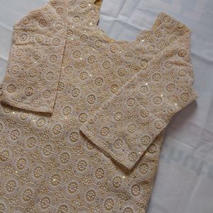 Chikankari Kurti Pant Set