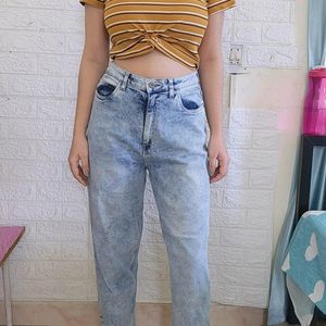 Branded Chemistry Jeans Mom Fit High Waisted