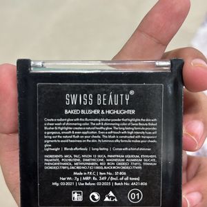 Swiss Beauty Baked Blush & Highlighter