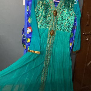 Full Anarkali Kurta Set