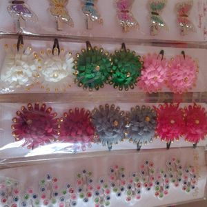 Colourful Hair Clips.