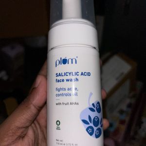 Plum Salicylic Acid Facewash New