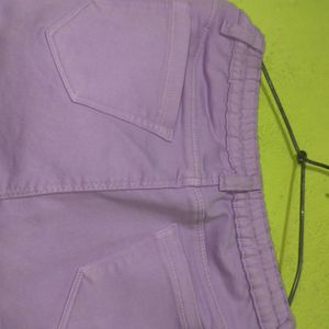 Lavender Cargo For Womens